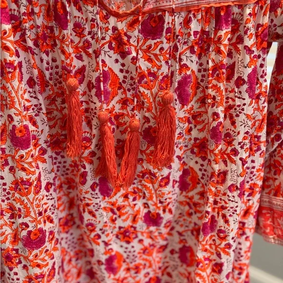 SZ Blockprints Cotton Padra Print Dress - Picture 4 of 4